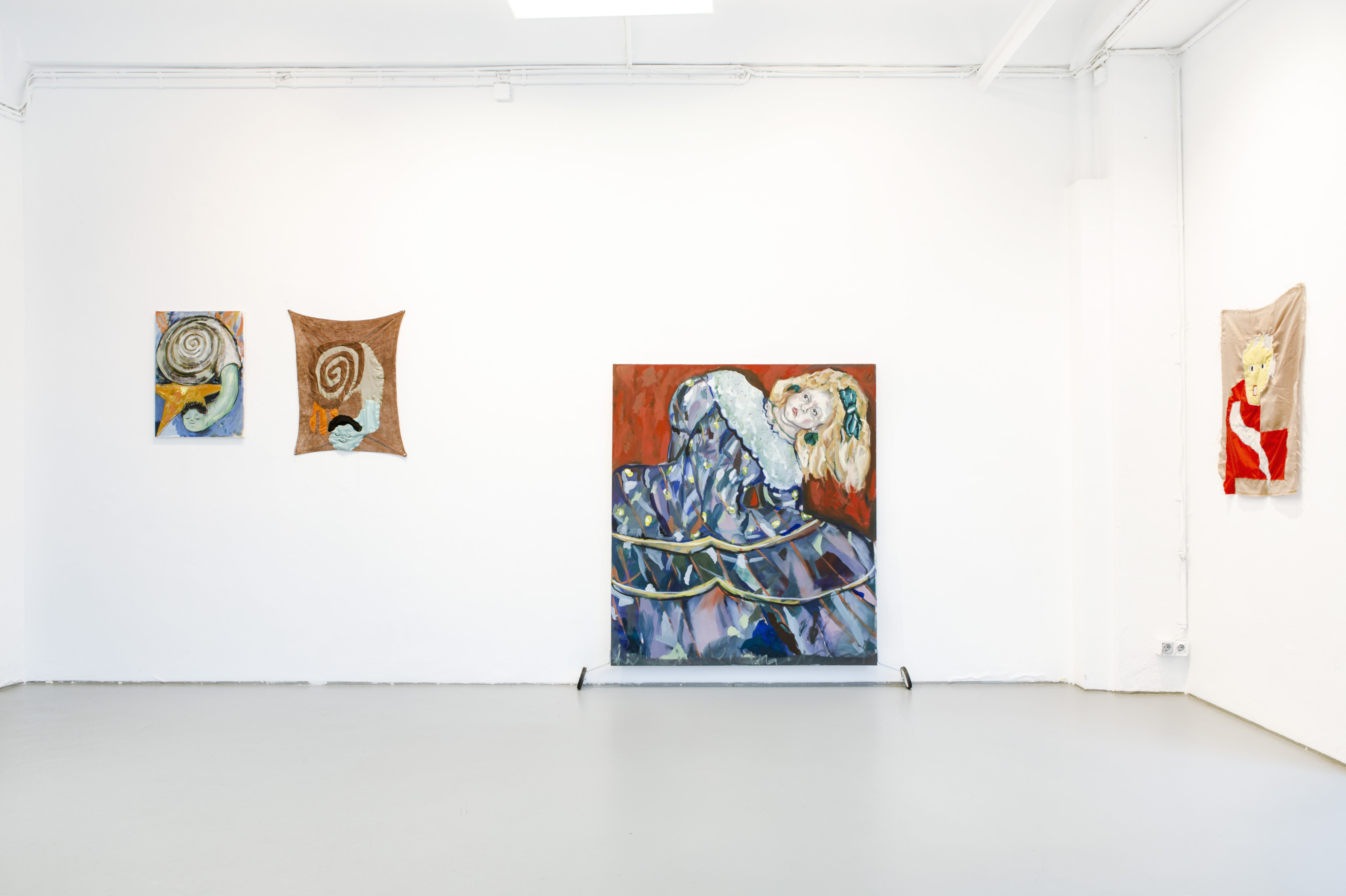 You Look Tense, Exhibition View, Âme nue, Hamburg, 2020