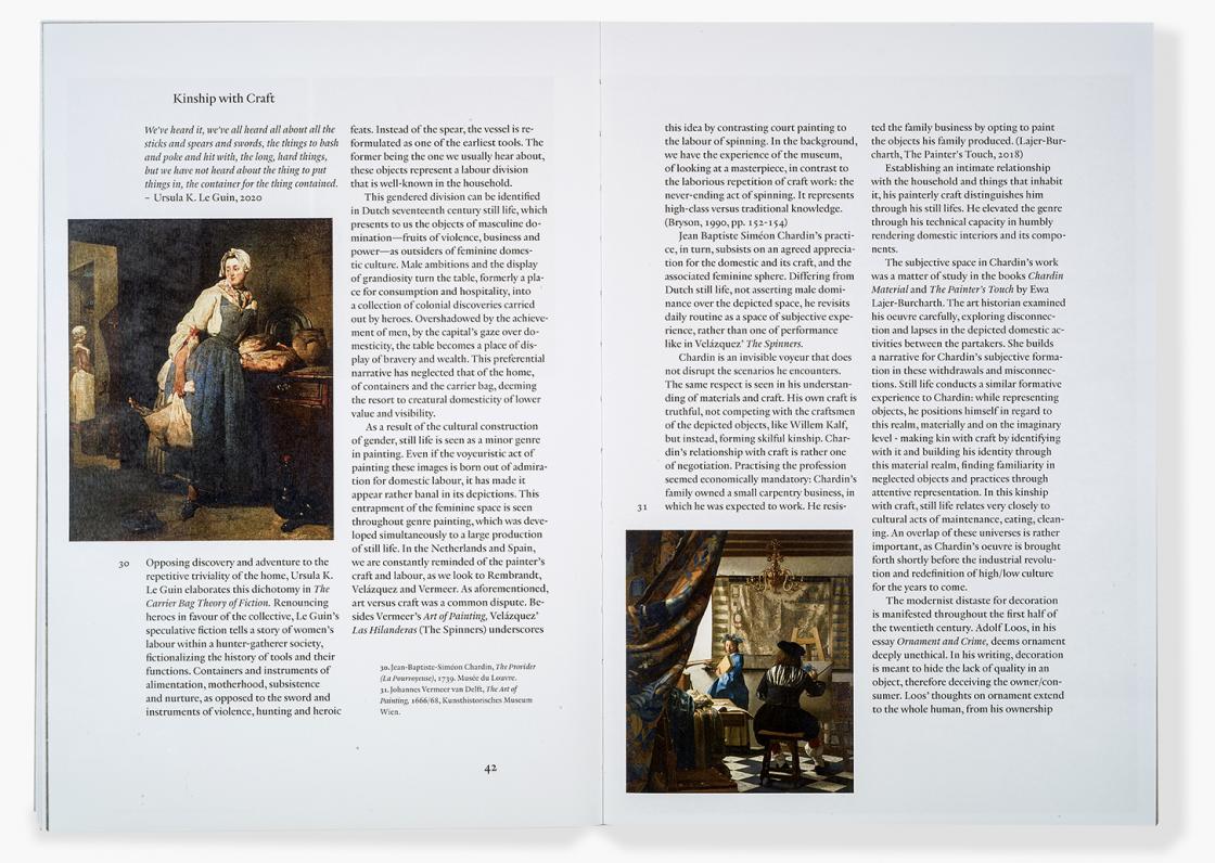 Tactical Retraction, 5 Essays on Still Life Painting. Edited by: Materialverlag — HFBK Hamburg