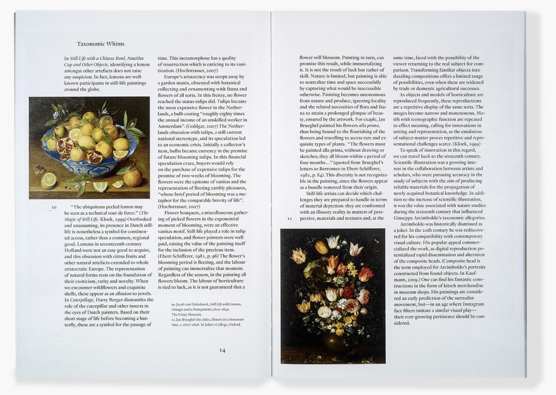 Tactical Retraction, 5 Essays on Still Life Painting. Edited by: Materialverlag — HFBK Hamburg